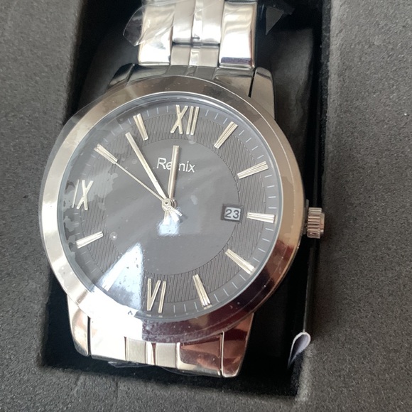 Men’s steel watch - Fossil Remix - in gift box - Picture 2 of 5